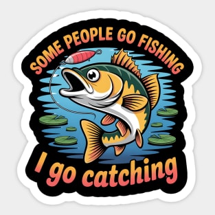 Catching Sticker